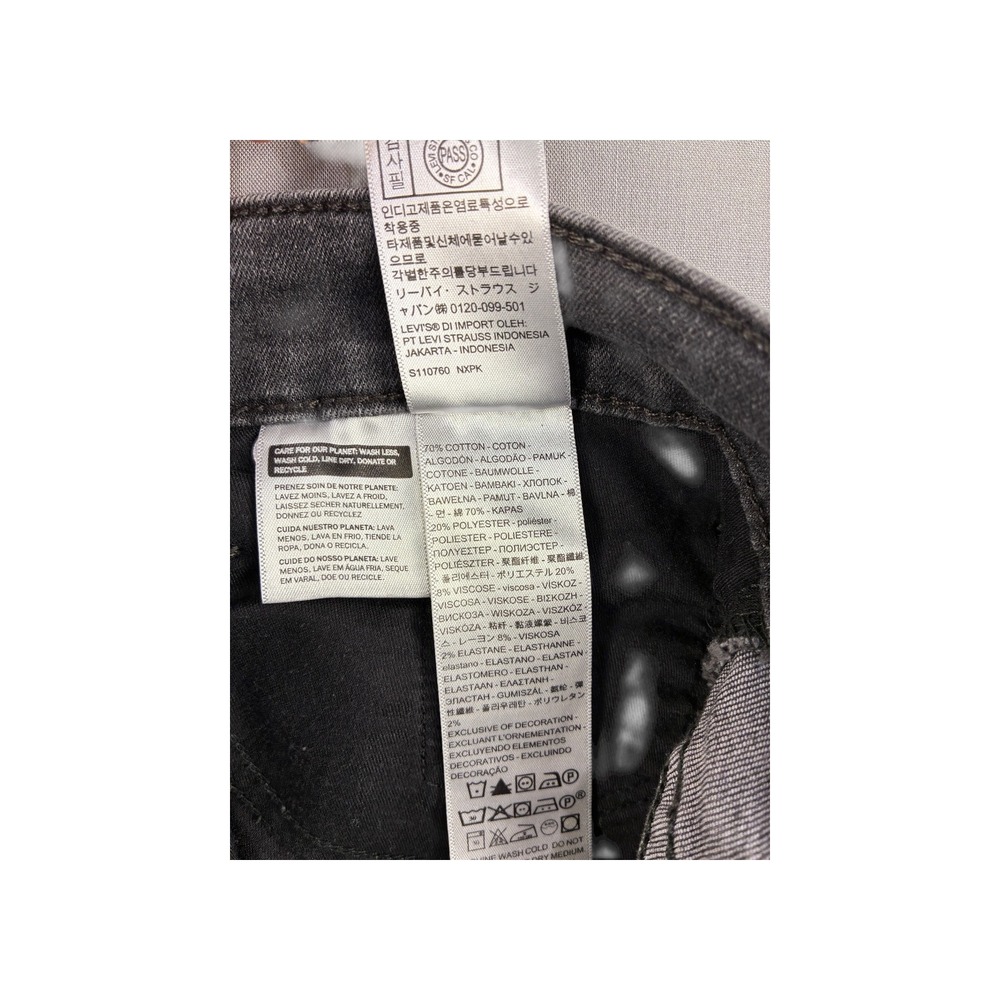 Levi's 311 Shaping Skinny Jeans Dark Wash Women's Size 28 - Picture 4 of 7